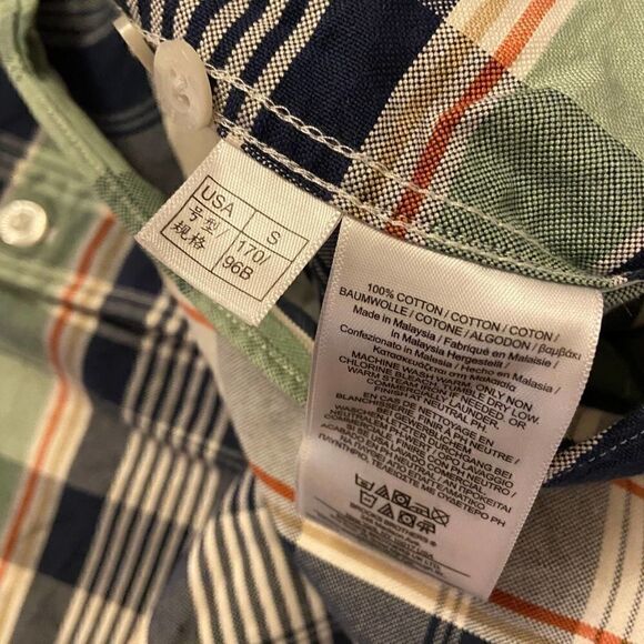 Brooks Brothers Men's Blue Plaid Dress Shirt Small - Picture 4 of 6